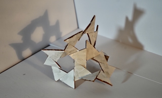 paper model of octahedron